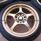 JDM Gram Lights Gold 57C Rays Wheels 16 inch 5 Lug 5x114.3 